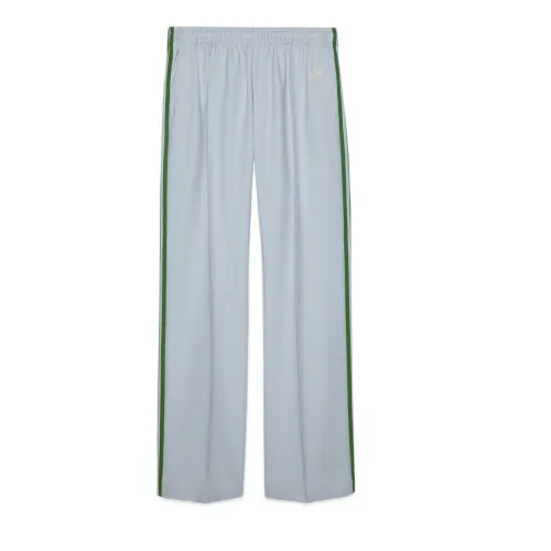 GUCCI x Adidas Originals Casual Pants Men's Light Blue