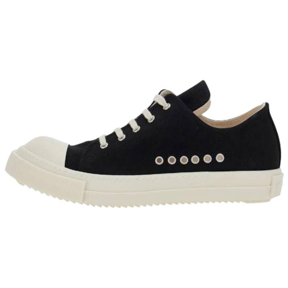 Мужские кеды Rick Rick Owens DRKSHDW 3.5cm (черные)