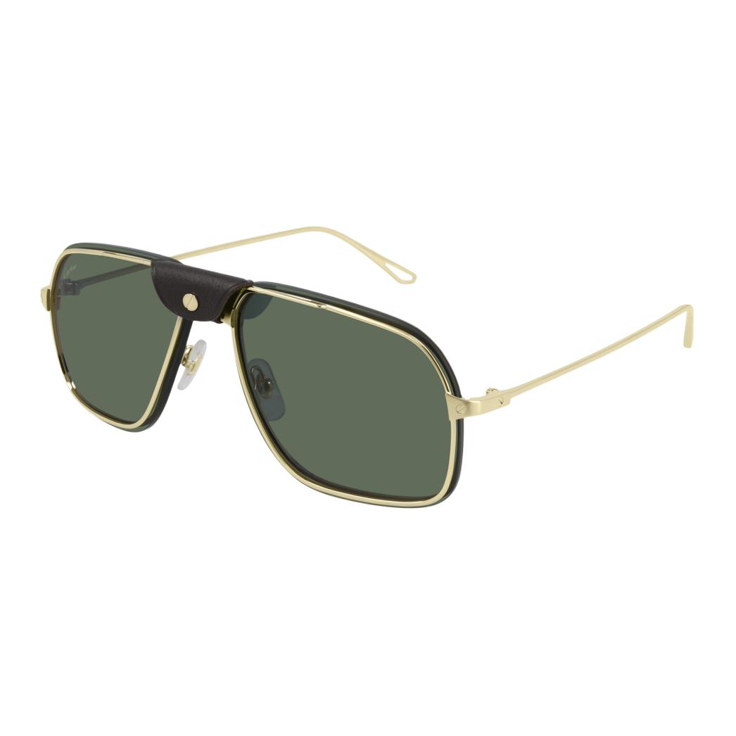 Мужские очки Cartier CT0243S 002 (золотые)