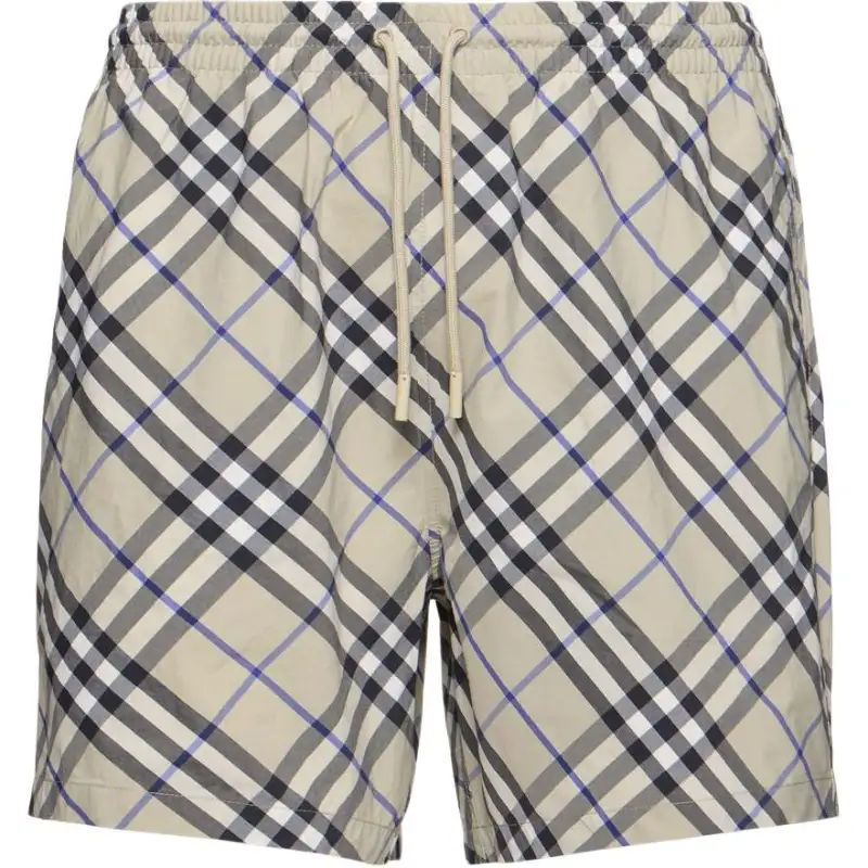 Burberry Beach Shorts Men's Gray