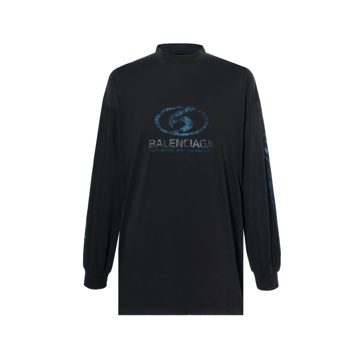 Balenciaga T Shirt Loose Fit Men's Black