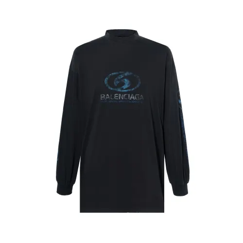 Balenciaga T Shirt Loose Fit Men's Black