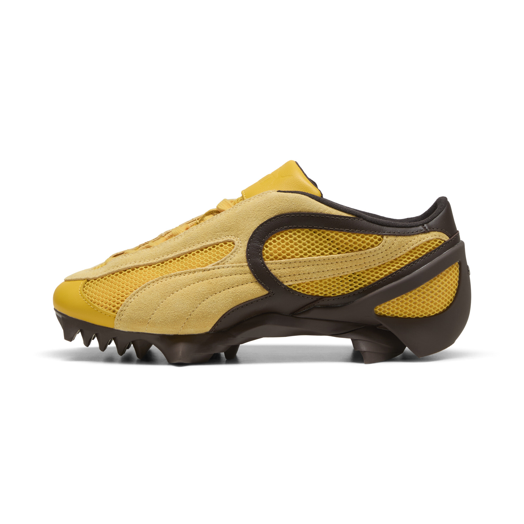 PUMA Puma × JJJJound x Slam Jam x Aries Beisser by Peter Schmidt Fashionable Sports Retro Comfort Bumblebee Color Low Top Training Shoes Men's Yellow Brown
