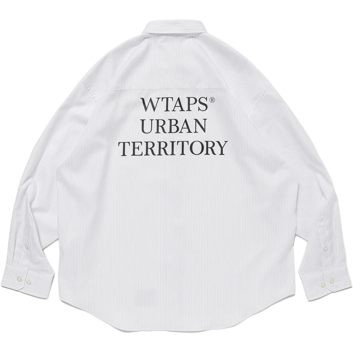Мужская рубашка WTAPS 261TQDT-SHM03 (серая)
