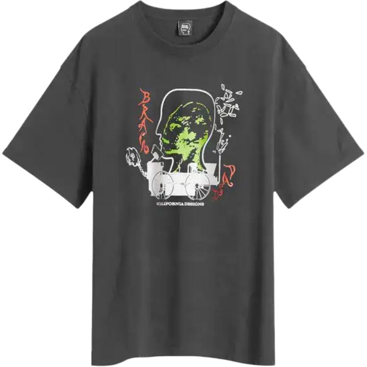 Мужская футболка Brain Dead BDS25T0O0044COBLK (черная)