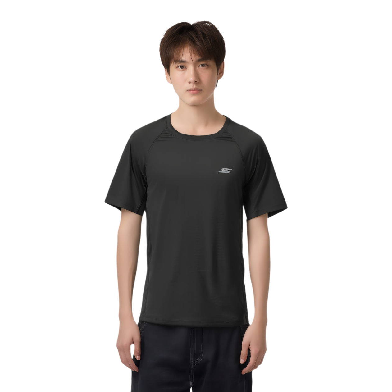 Skechers T Shirt Men’s Carbon Black