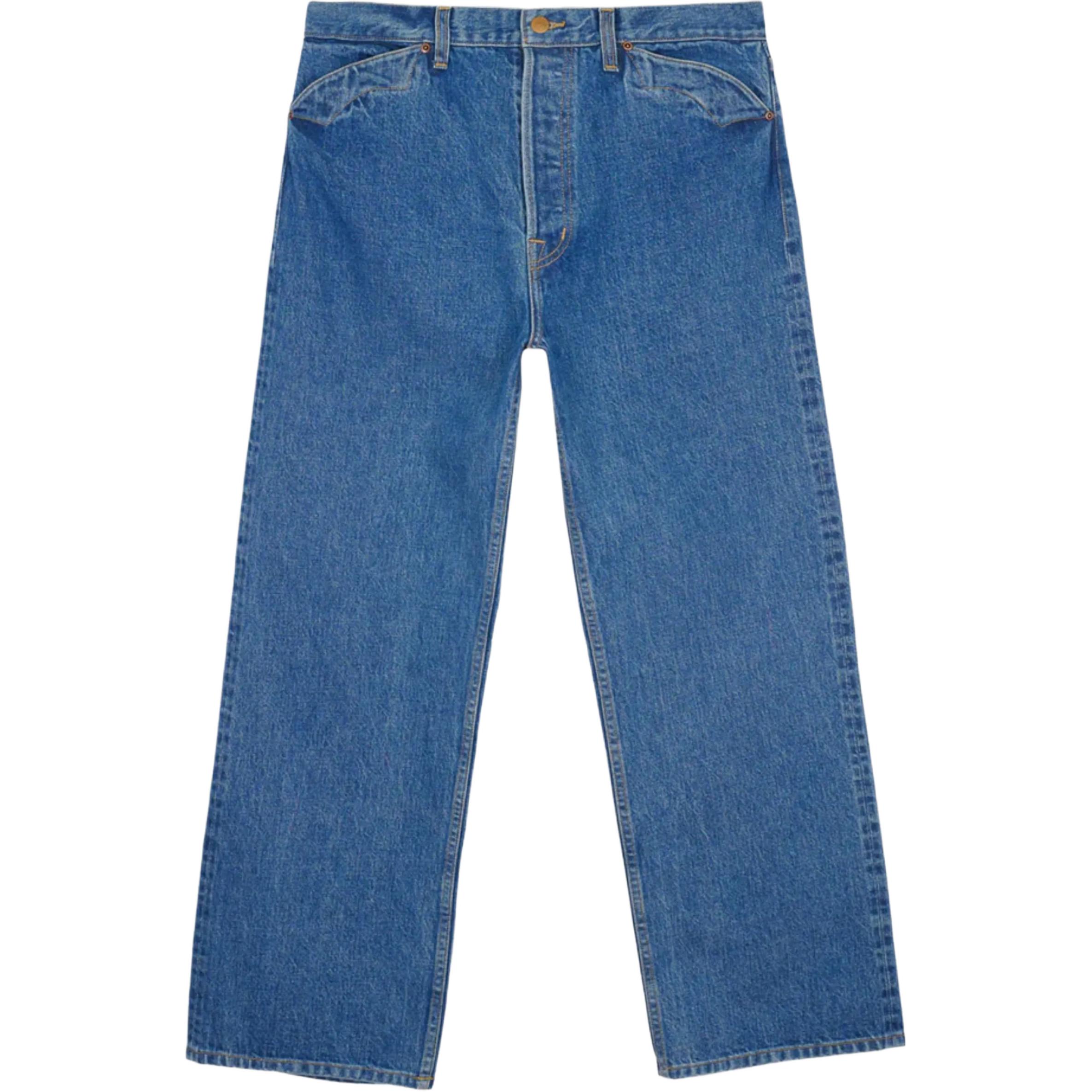 Мужские джинсы Brain Dead Blue Denim Pants (синие)