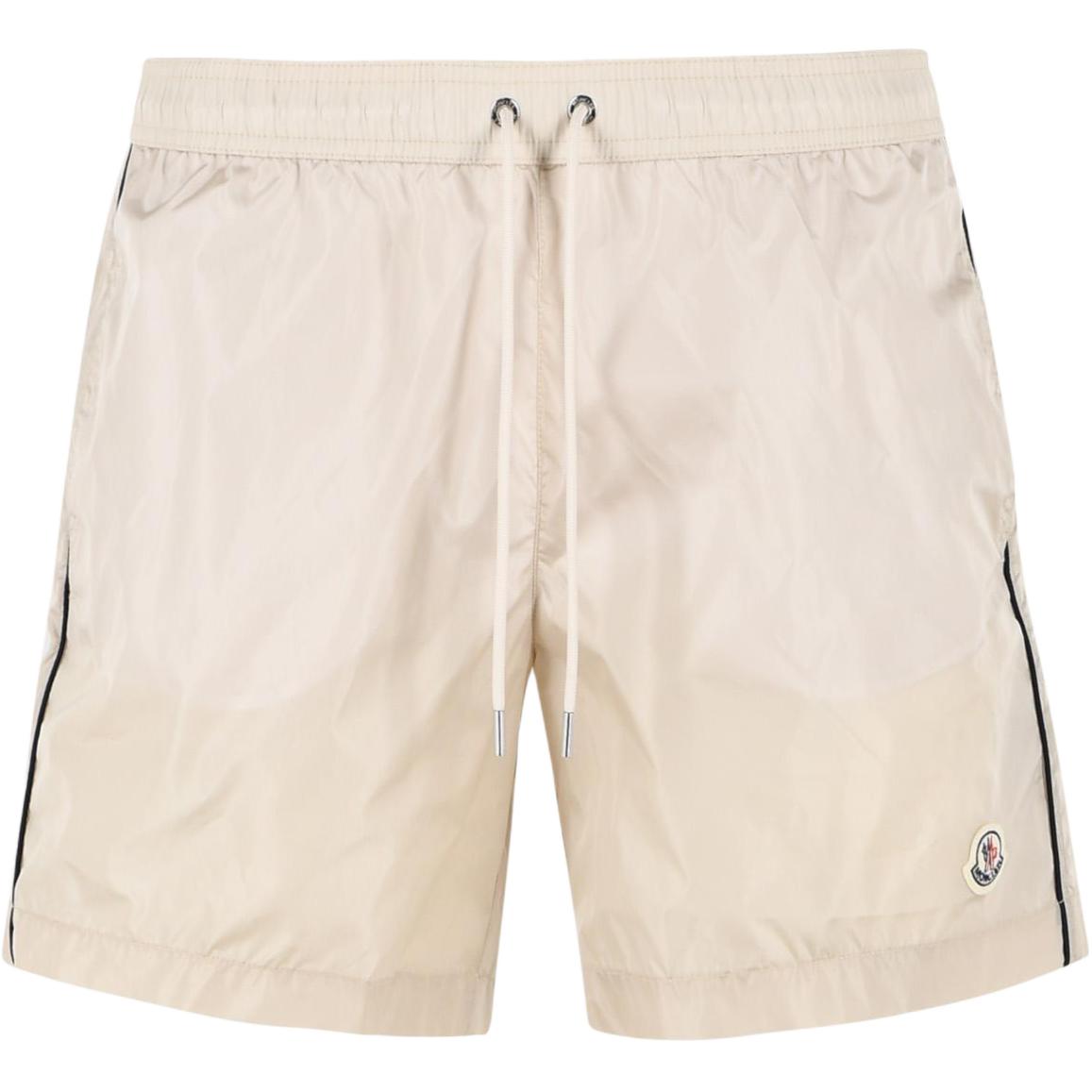 Мужские шорты Moncler SS26 Logo (синие)