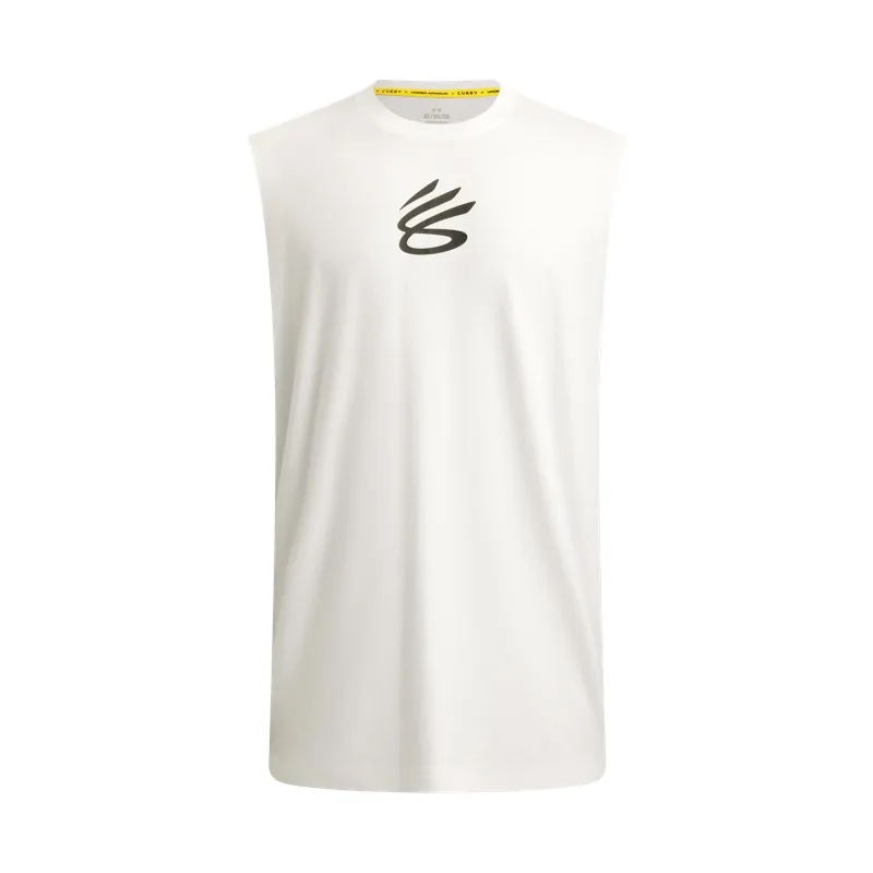 Under Armour Curry Sport Vests Men's White