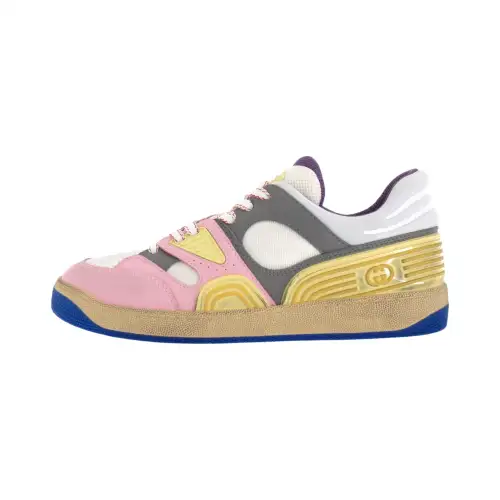 Gucci Wmns Basket 'Pink Demetra Purple' Women's