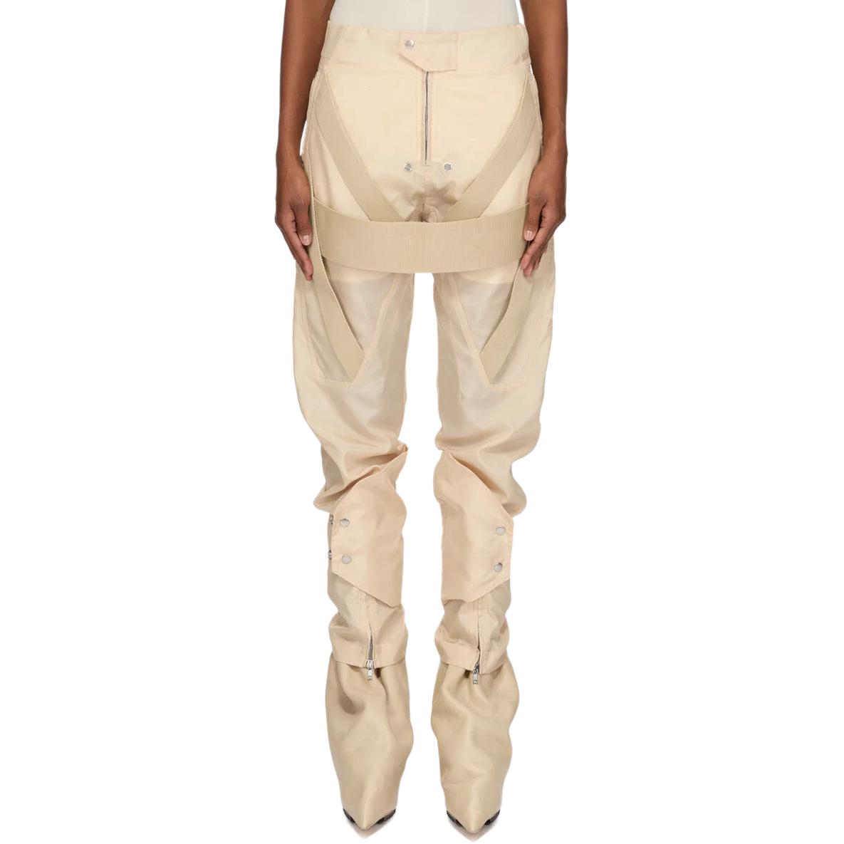 Женские брюки RICK OWENS (бежевые)