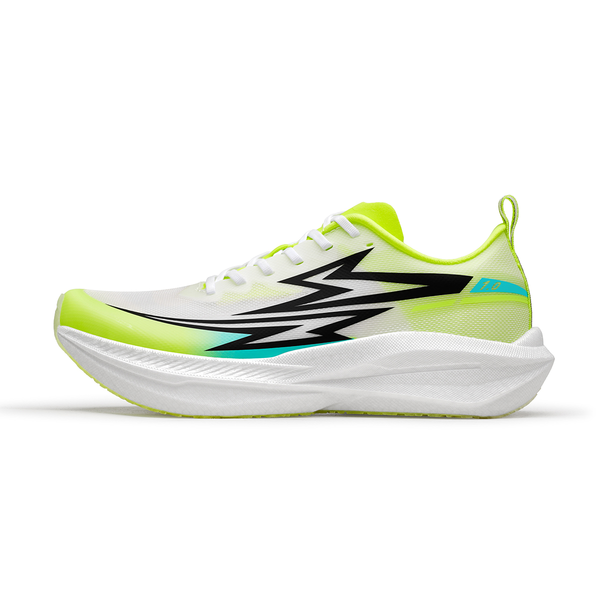 RANDONGLI Low top Carbon Plate Casual Marathon Running Shoes Unisex Mint Green