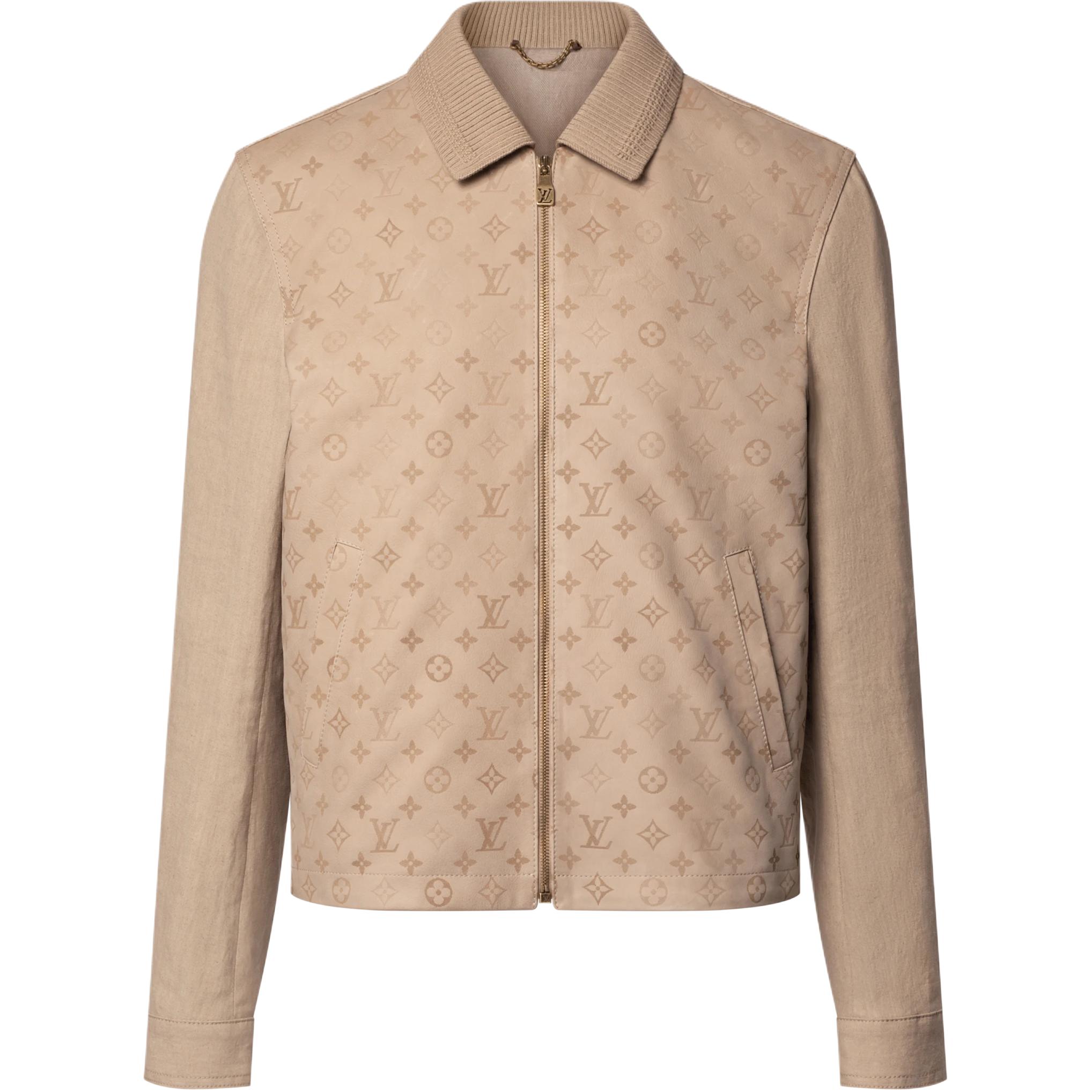 Мужская куртка Louis Vuitton LOUIS VUITTON FW26 Monogram Surplus (зеленая)