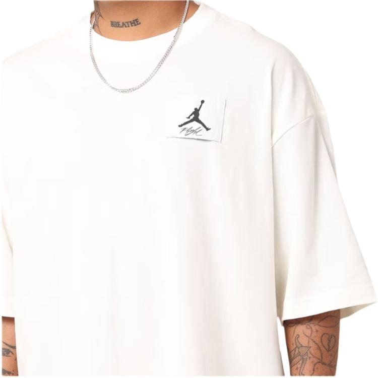 Мужская футболка Jordan Jordan Oversized T-Shirt T (белая) — фото 5