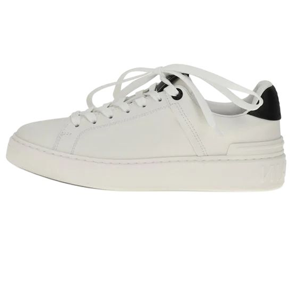 Женские кеды BALMAIN B-Court (черно-белые)