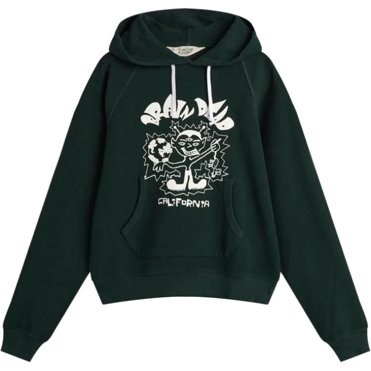 Мужское худи Brain Dead Global Shock Hoodie (черный)