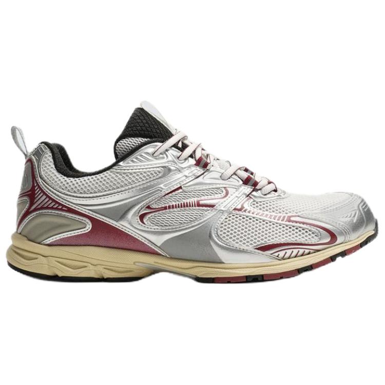 ZARA Pu Abrasion Resistant Low top Casual Running Shoes Men’s Silver