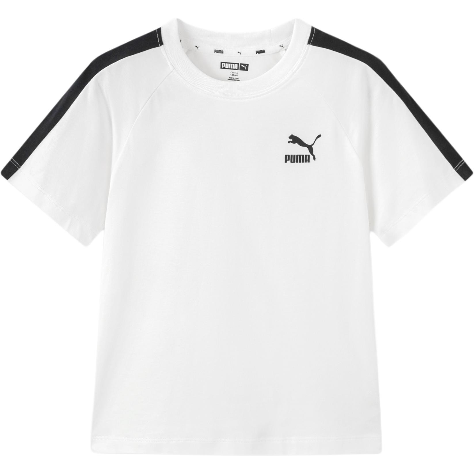 Унисекс футболка PUMA T7SportstyleTlogoT (белый)