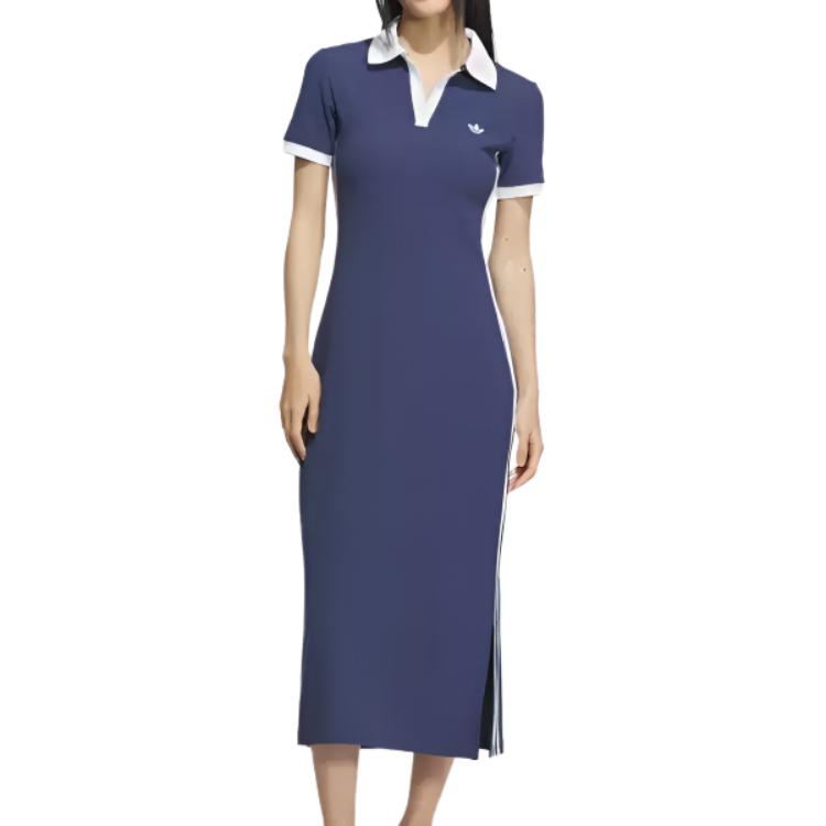 Женская футболка adidas originals DRESS (синяя)