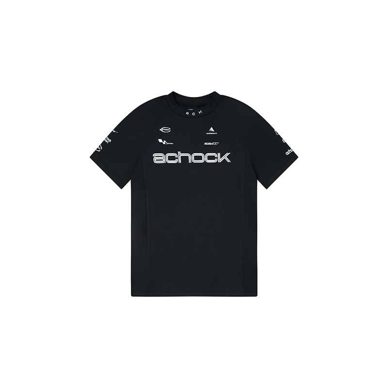Футболка A chock sports (черная)