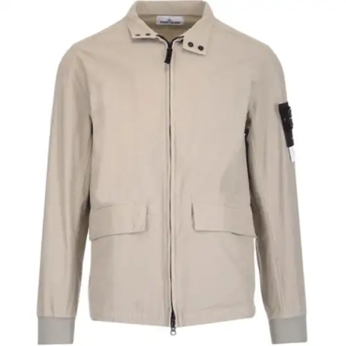 STONE ISLAND Jackets & Coats Men's Light Umber