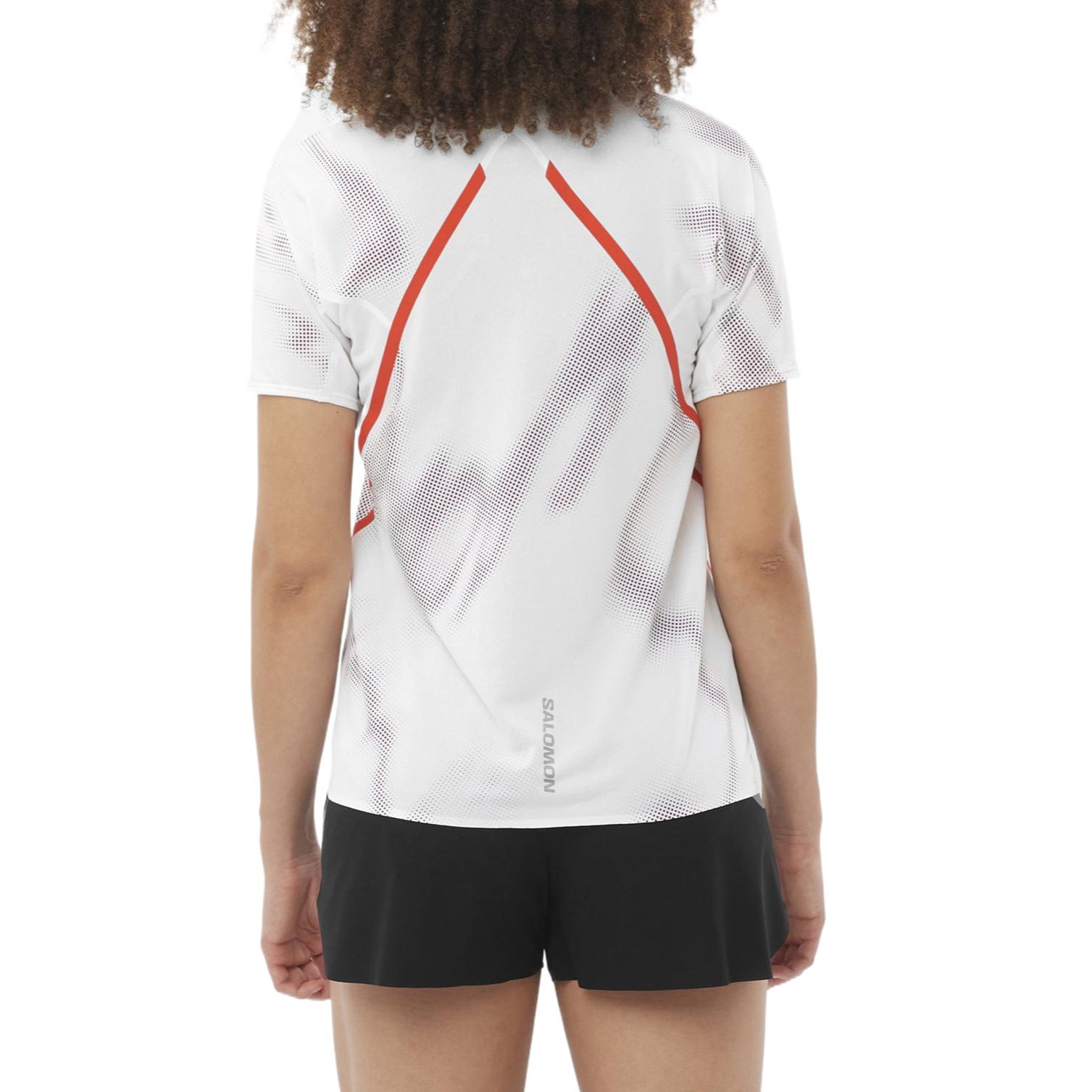 SALOMON Quick Dry T Shirts Women’s White Andorra