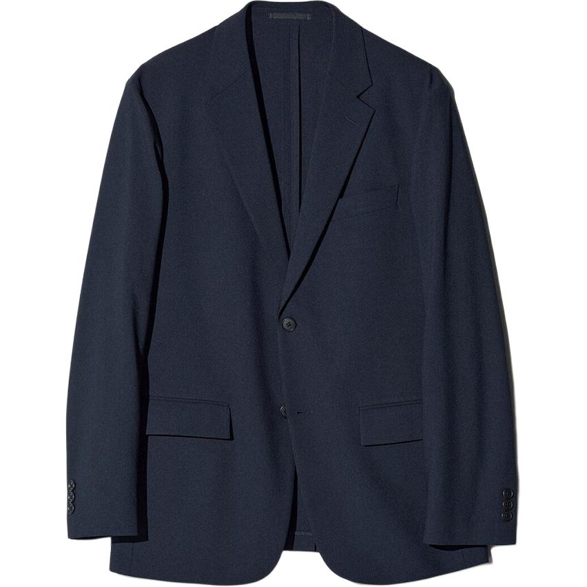 Мужской пиджак UNIQLO UNIQLO SS26 (темно-синий)