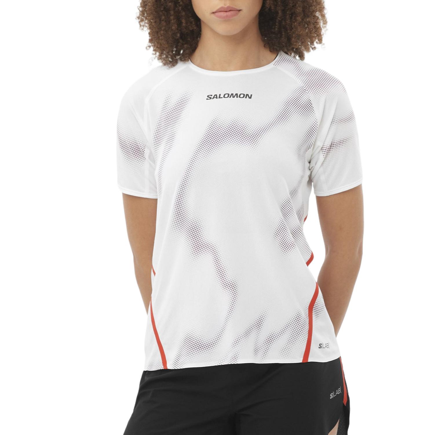 SALOMON Quick Dry T Shirts Women’s White Andorra