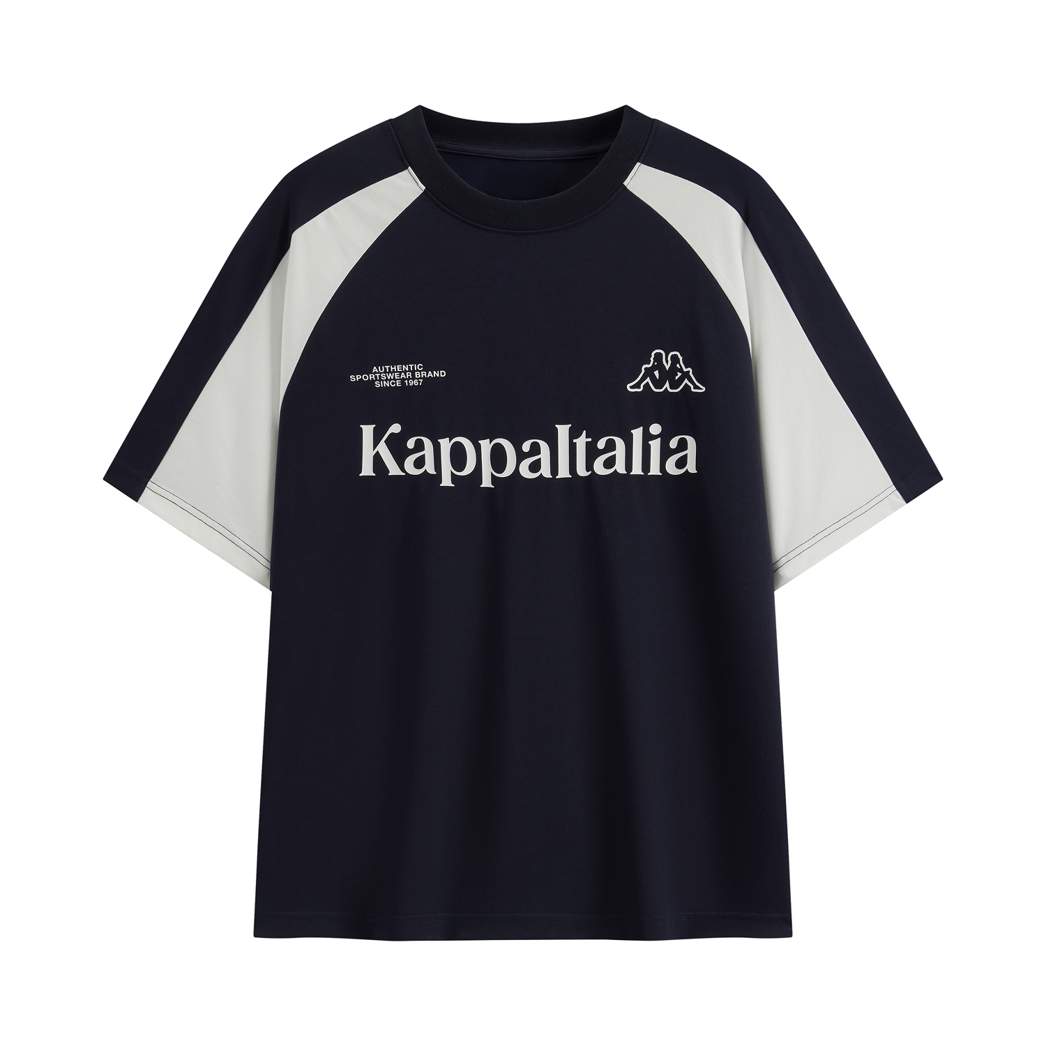 Унисекс футболка Kappa 1916 (темно-синяя)