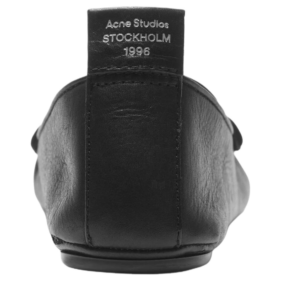 Женские лоферы Acne Studios (черные) — фото 6