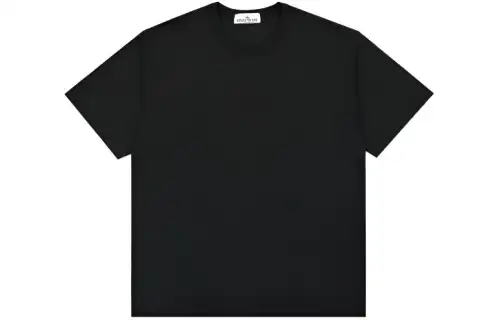 STONE ISLAND Embroidered-logo Cotton T-shirt