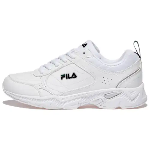 FILA Memory Balanced 5 Versatile Cushioning, Wear Resistant Low top Casual Shoes Unisex White