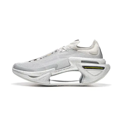 Li Ning Shadow 3.0 Textile Low top Casual Sprint Physical Fitness Test & Exam Running Shoes Unisex Silver