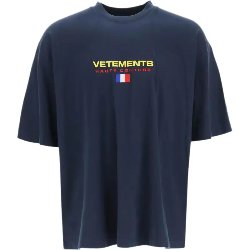 Vetements T Shirt Men's Dark Blue