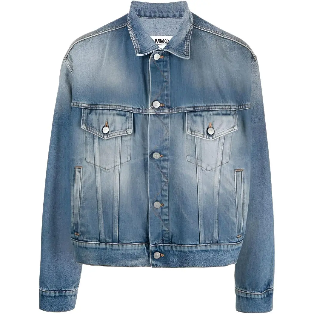MM6 Maison Margiela SS23 Denim Jacket Men's Blue