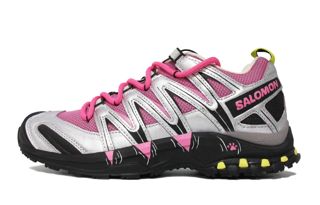SALOMON XA PRO 3D Low top Trail Running Training Running Shoes Unisex Pink Silver