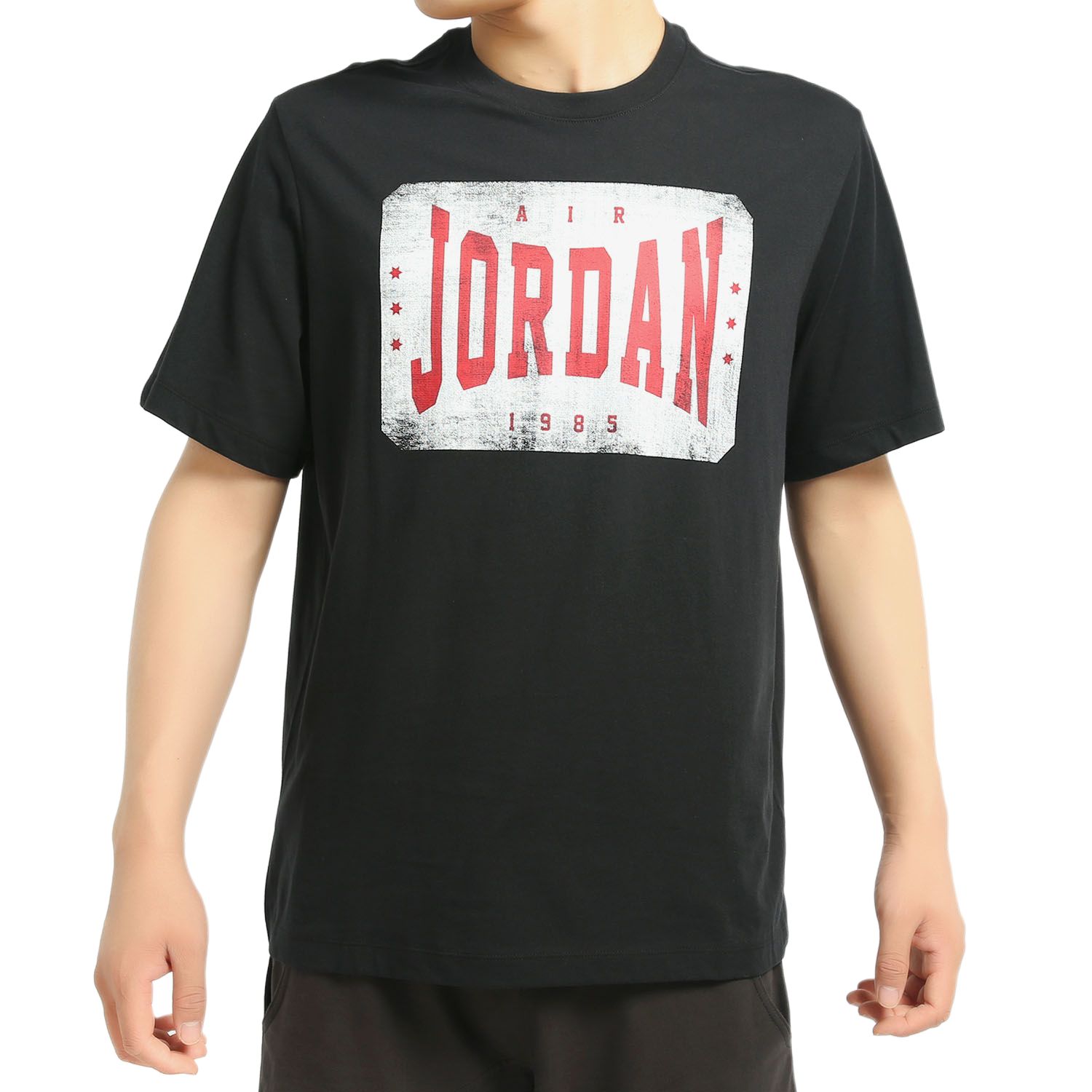 Мужская футболка Jordan Brandmark (черная) — фото 3