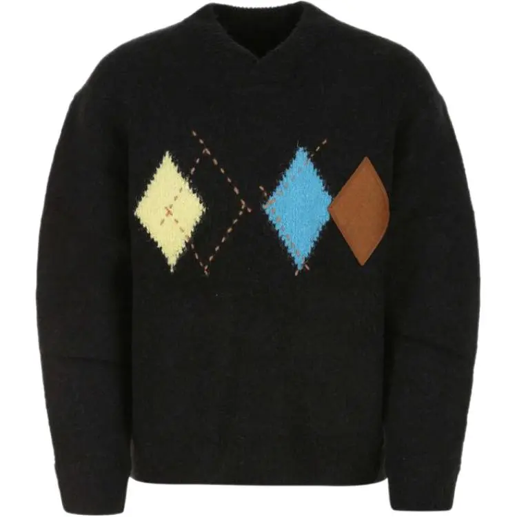ADER ERROR Sweaters Men's Black V Neck Moderate Other