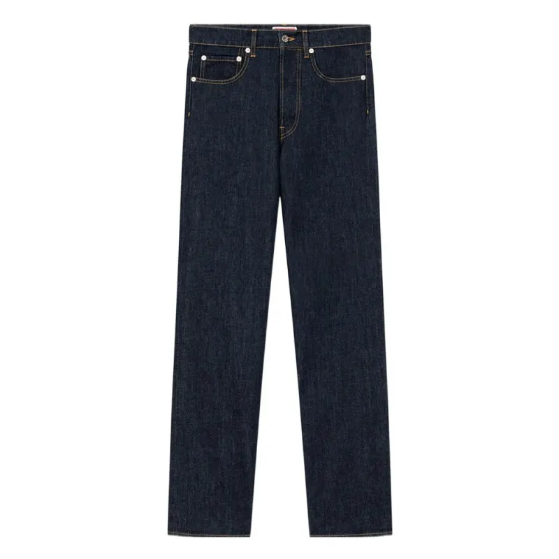 KENZO Asagao Straight Leg Jeans
