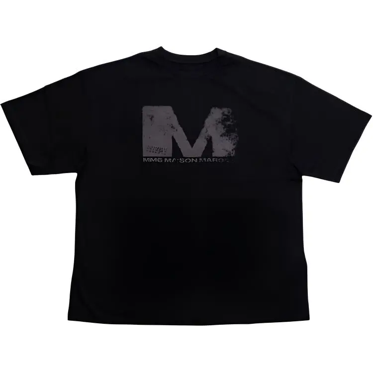 MM6 Maison Margiela Newspaper Printed T Shirt