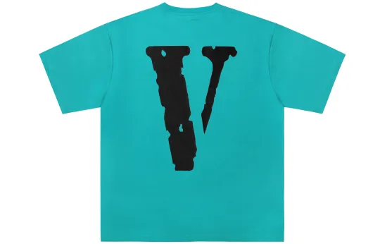 VLONE Американская ретро-футболка STAPLE с контрастным крупным логотипом и короткими рукавами для мужчин и женщин