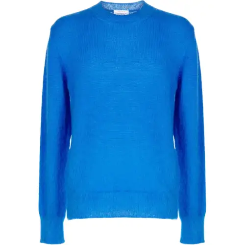 OFF-WHITE Arrows-intarsia crew-neck jumper