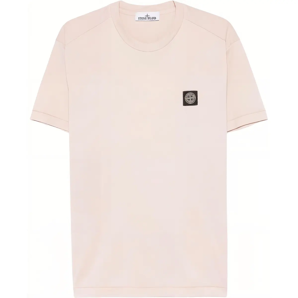 STONE ISLAND Logo Patch Crewneck T Shirt