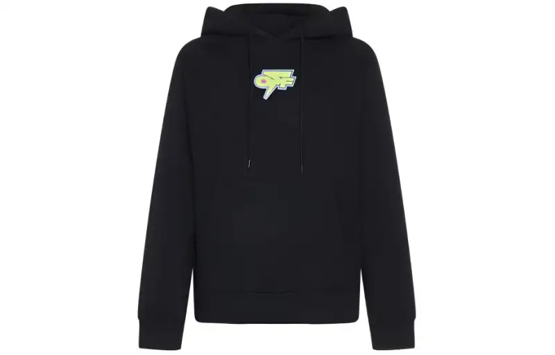 OFF-WHITE Arrows-print cotton hoodie