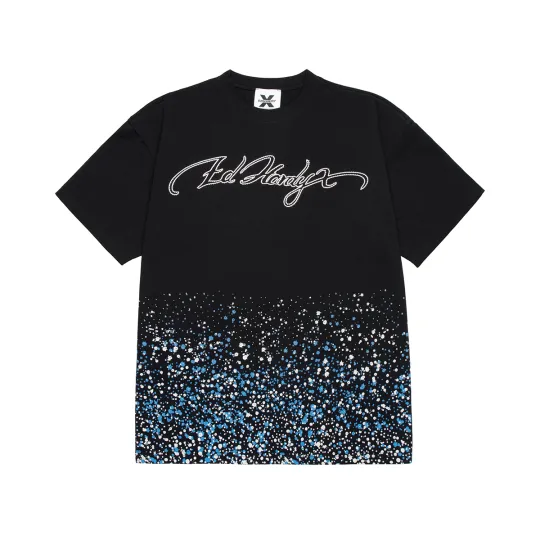 ED HARDY X T Shirt Unisex Black