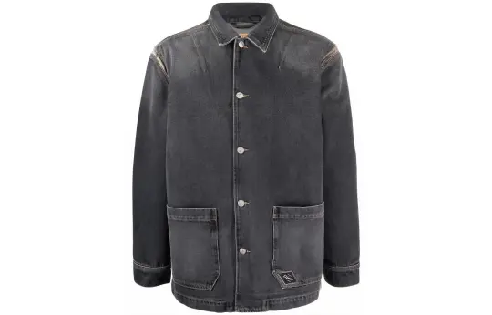 DIESEL FW22 Denim Jacket Unisex Gray
