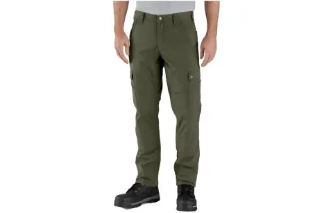 Carhartt 105491 RUGGED FLEX Collection RIPSTOP CARGO FLEECE LINED WORK PANT Casual Pants RELAXED FIT Men's
