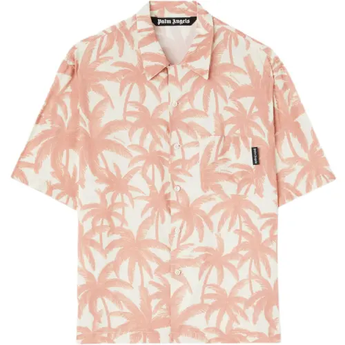 Palm Angels palm-tree print shirt
