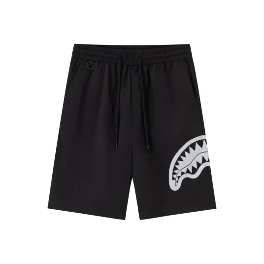 SPRAYGROUND sg Shark с большим логотипом, тканый, простые, модные, дышащие, удобные и универсальные персонализированные эластичные повседневные шорты на шнуровке, одинакового стиля для мужчин и женщин