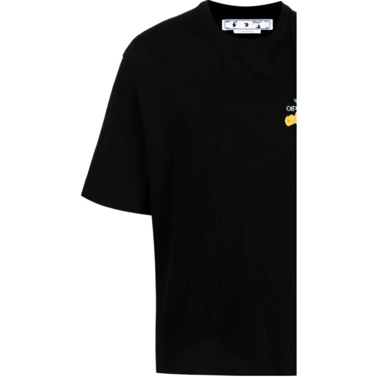 Мужская футболка OFF-WHITE T (черный) — фото 8
